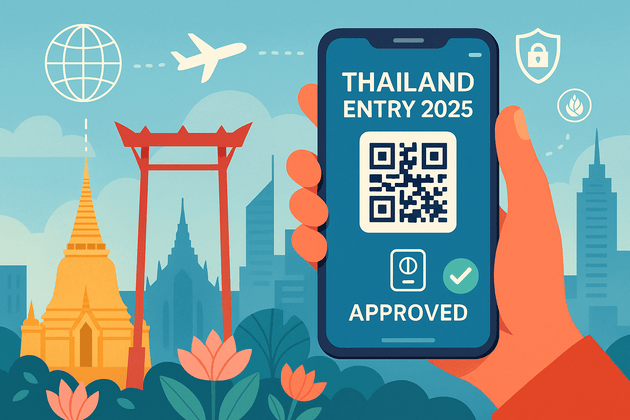 Thailandia 2025: Come funziona il nuovo sistema digitale per entrare nel Paese