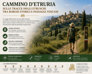 Cammino d'Etruria: sulle tracce degli Etruschi tra borghi storici e paesaggi toscani